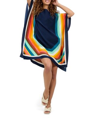 Theodora Silk Caftan Dress