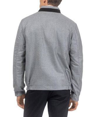  Men's Nubuck Jacket Reversible to Cashmere & Wool Crafted From Loro Piana