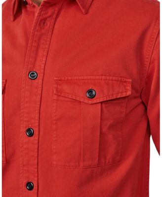  Long Sleeve Cole Twill Overshirt