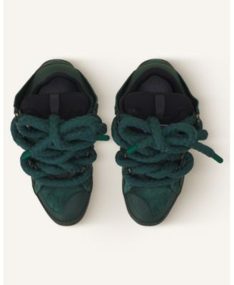  Curb Sneakers In Leather With Snake Laces