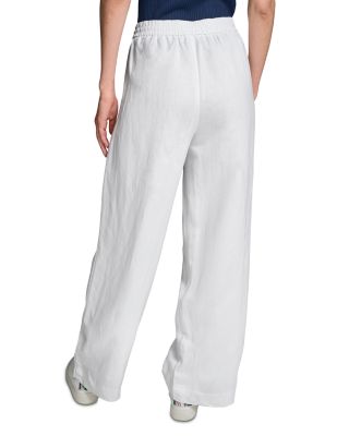 Linen Viscose Drawstring Pants