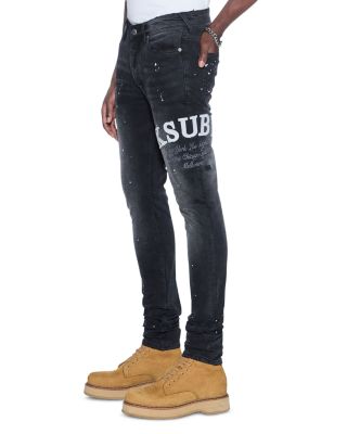 Van Winkle Skinny Fit Jeans in Powder Gray