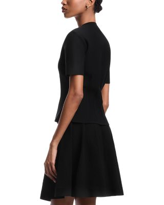 Short Sleeve Knit Jacket