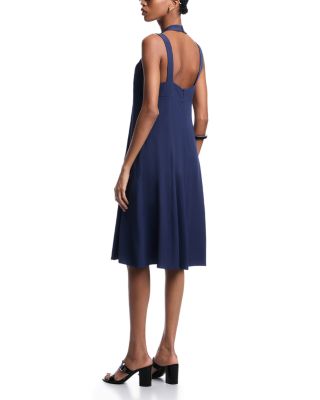 Fluid Jacquard Dress