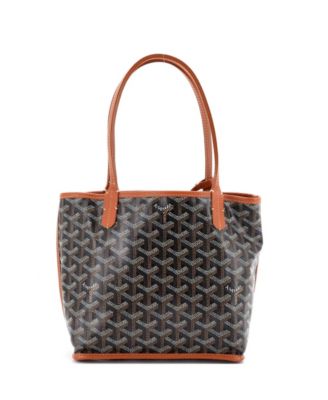  Mini Anjou Reversible Tote Coated Canvas