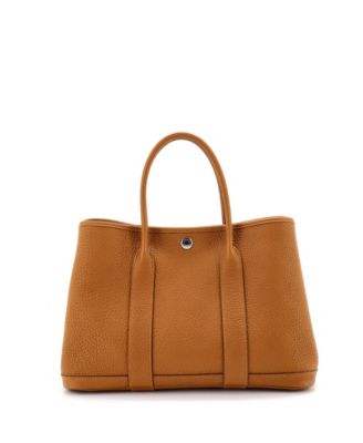 30 Garden Party Tote Leather