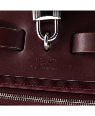 31 Herbag Zip Leather and Toile