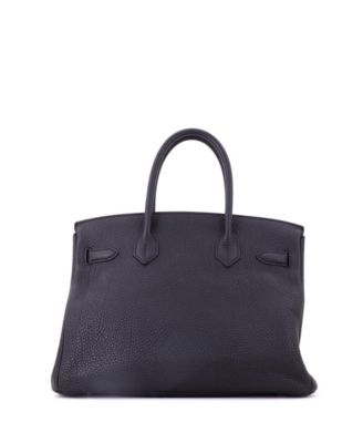 Birkin 30 Handbag Black Togo with Gold Hardware