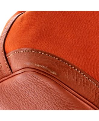 30 Garden Party Tote Toile and Leather