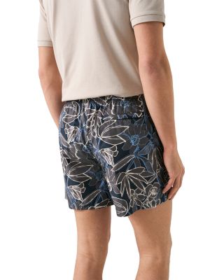 Floral 5.4" Swim Shorts