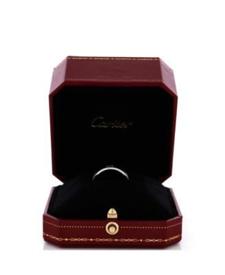  Love Band Ring 18K White Gold