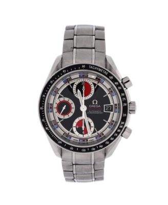  Speedmaster Casino Dial Date Chronograph Chronometer Automatic Watch in Stainless Steel 40mm