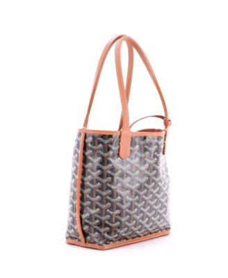 Mini Anjou Reversible Tote Coated Canvas