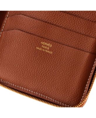 Zipengo II Chaine d'Ancre Zip Wallet Leather