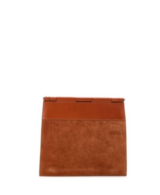 24 Sacabar Shoulder Bag Doblis Suede and Swift