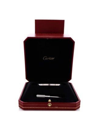  Small Love Bracelet 18K White Gold