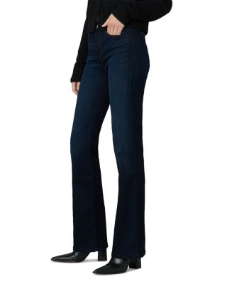 The Provocateur Mid Rise Petite Flare Jeans in Selma