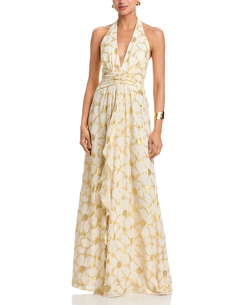Ramy Brook Daisy Stephanie Halter Gown