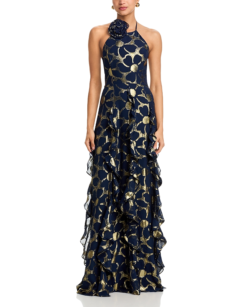 Ramy Brook Daisy Idella Ruffle Gown