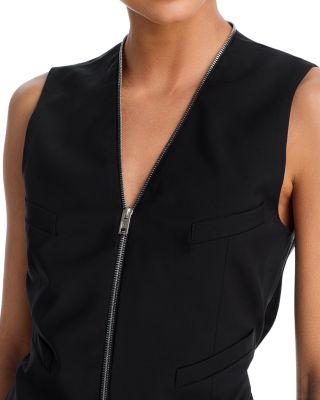 Tailored Zippered Vest