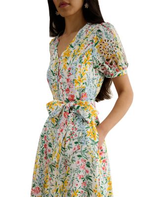 Christie Button Front Dress