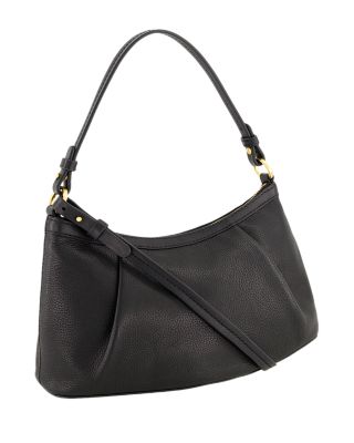 Ava Pebbled Leather Convertible Crossbody Bag