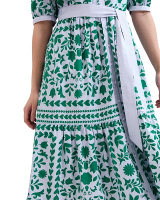 light pink midi dress formal Oaklee Light Pink Embroidered Midi Dress - US 10
