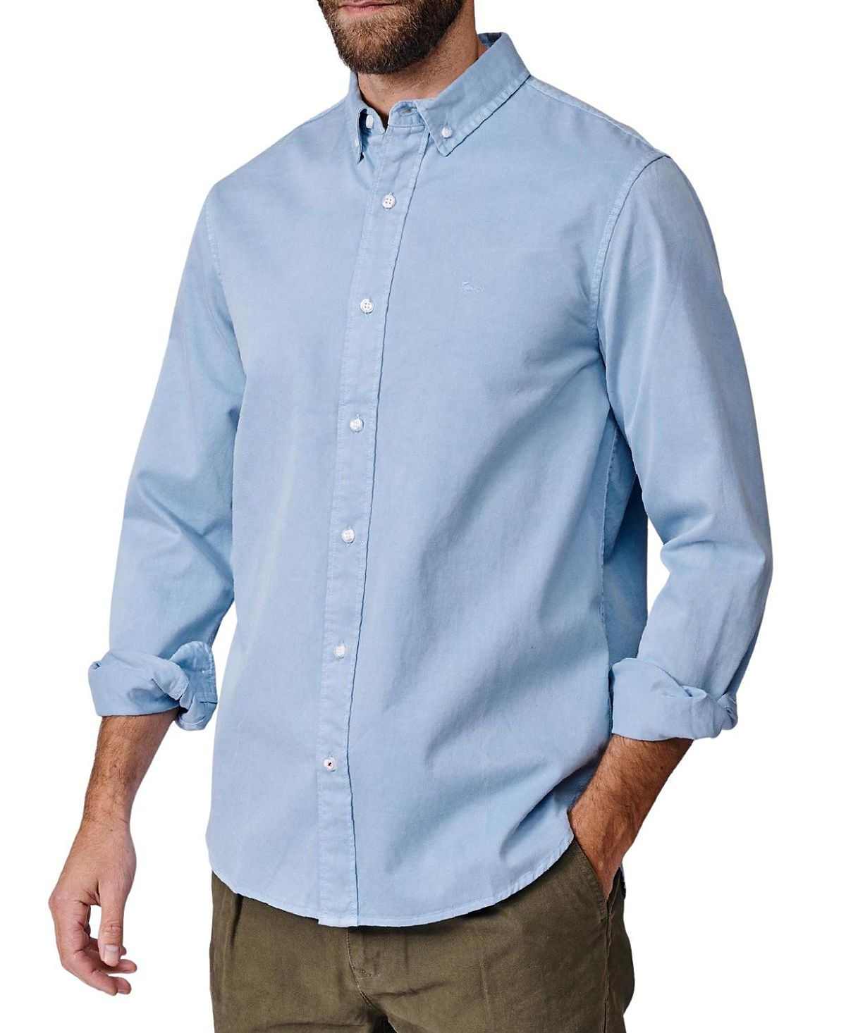 Aubin Hessle Long Sleeve Relaxed Fit Shirt