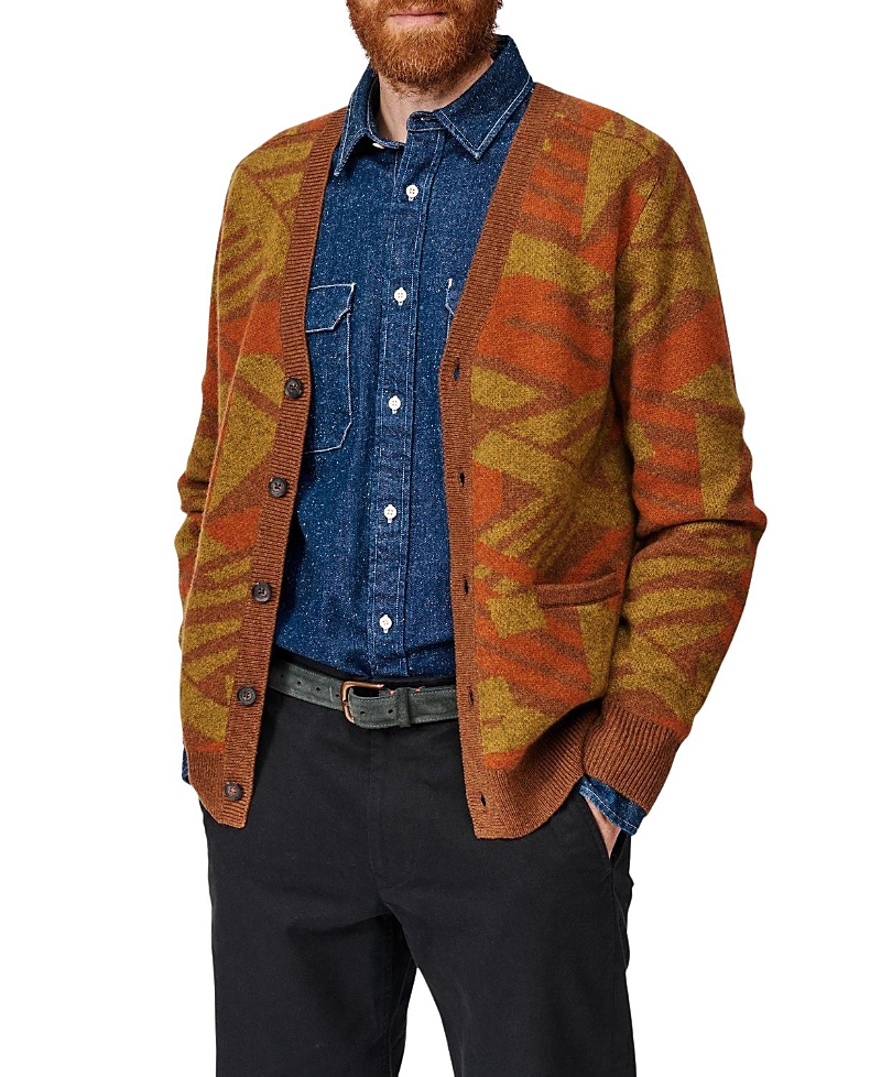 Aubin Blake Wool Cardigan