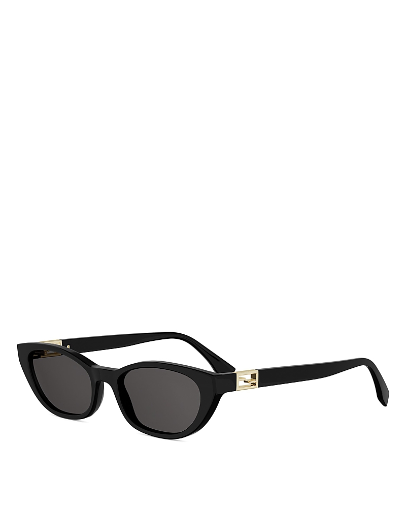 Fendi Baguette Cat Eye Sunglasses, 54mm