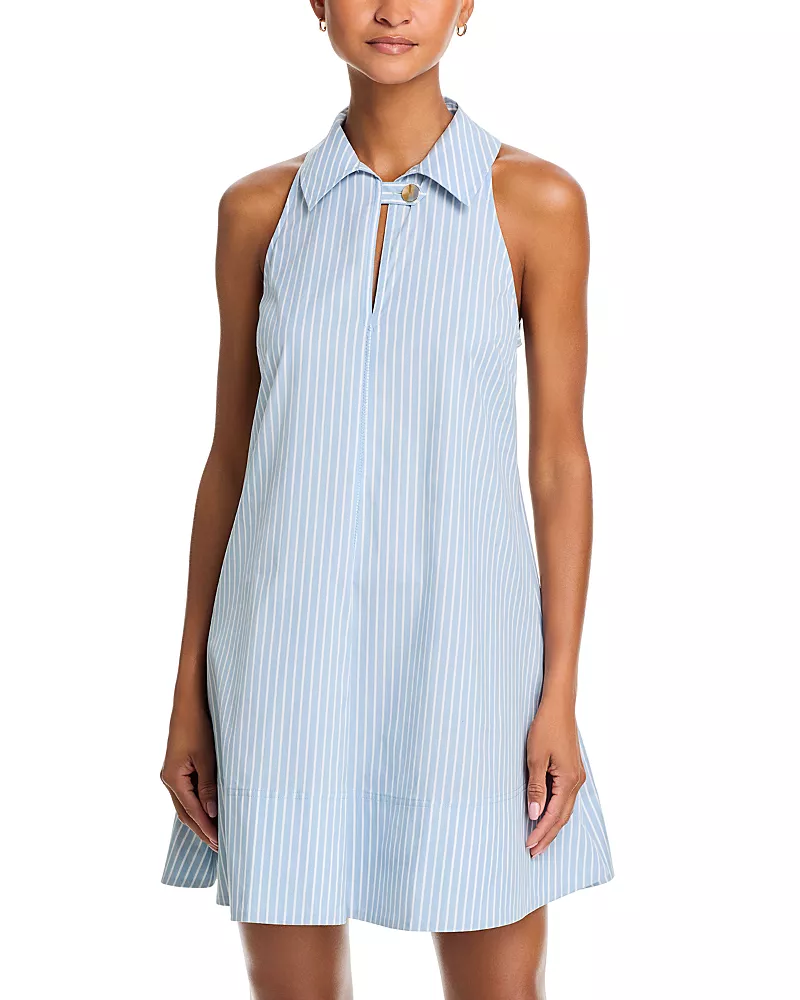 Veronica Beard Florenz Collared Mini Dress