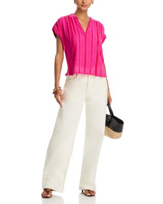 Tallulah Stripe Cap Sleeve Top