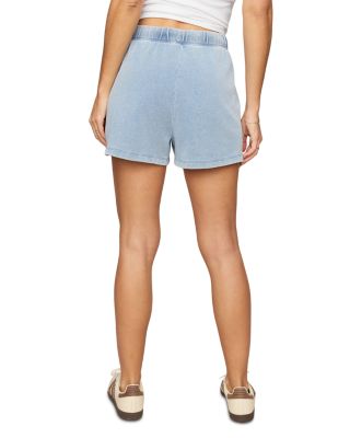 Z Supply Hunter Knit Denim Shorts | Bloomingdale's Women