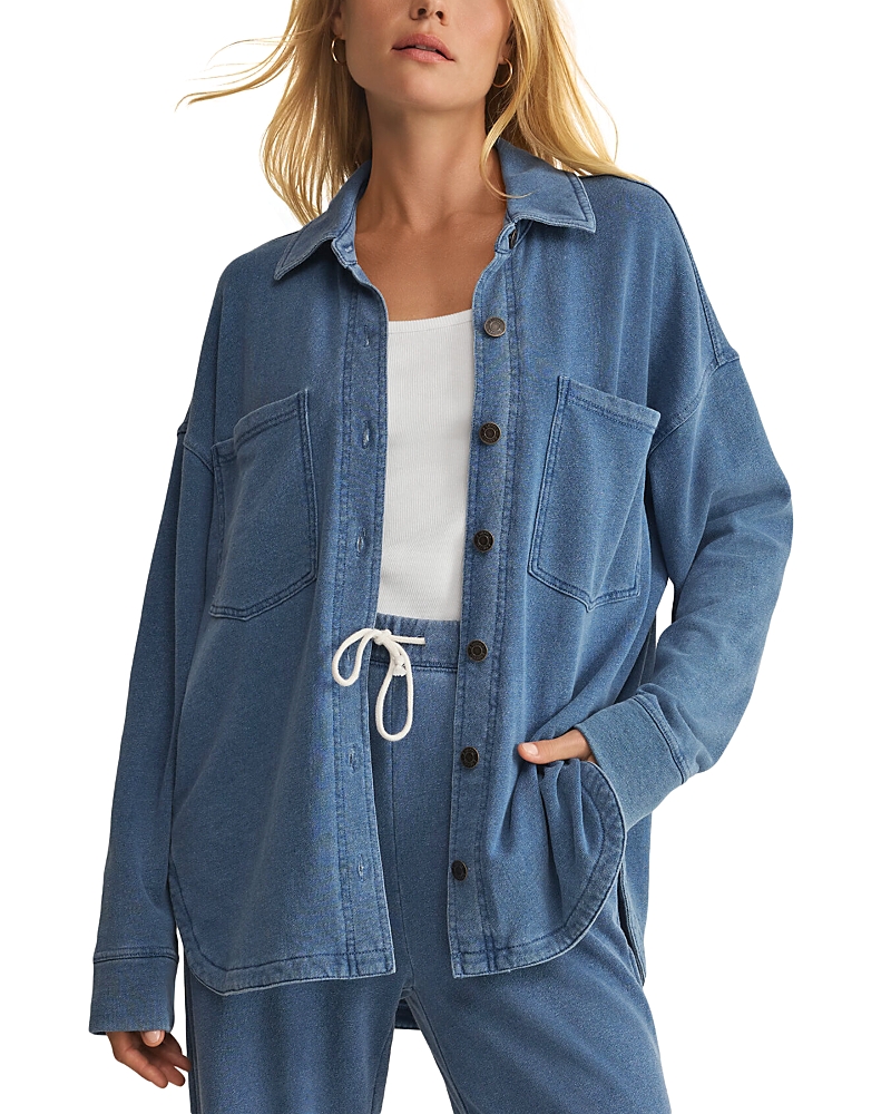 Z Supply All Day Knit Denim Jacket