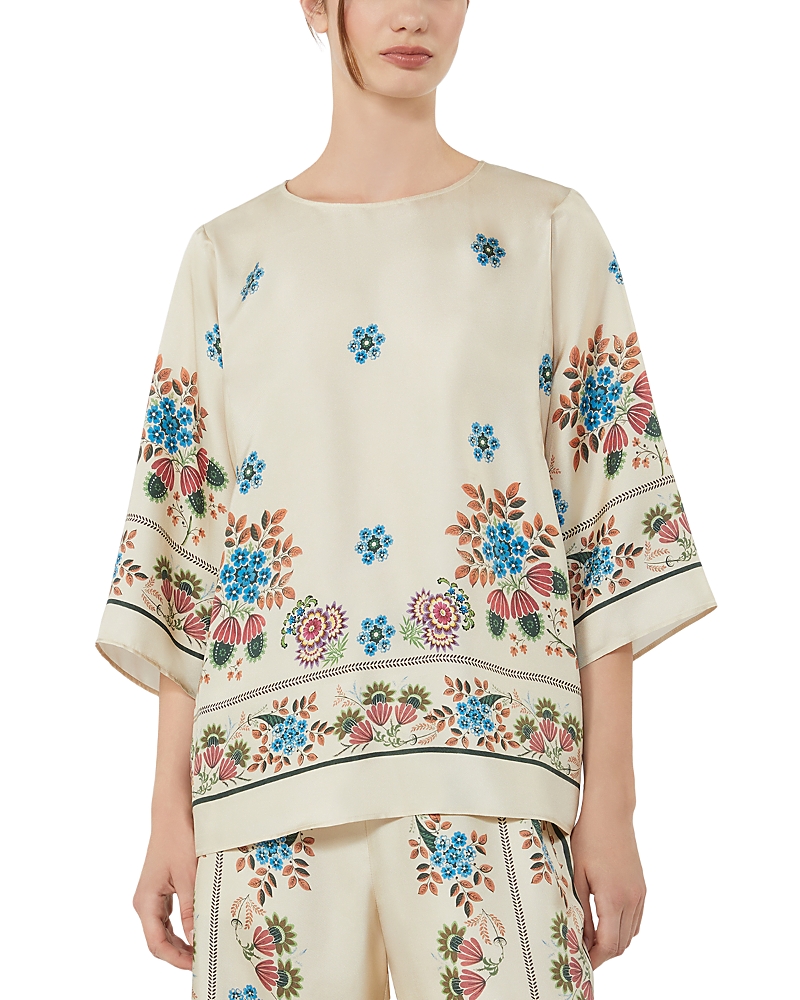 Weekend Max Mara Wkdsamba Silk Top
