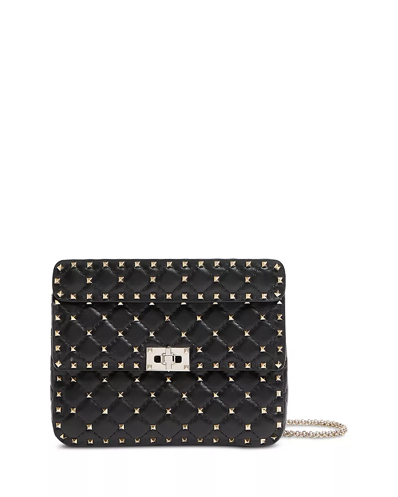 Valentino Garavani Medium Studded Leather Shoulder Bag