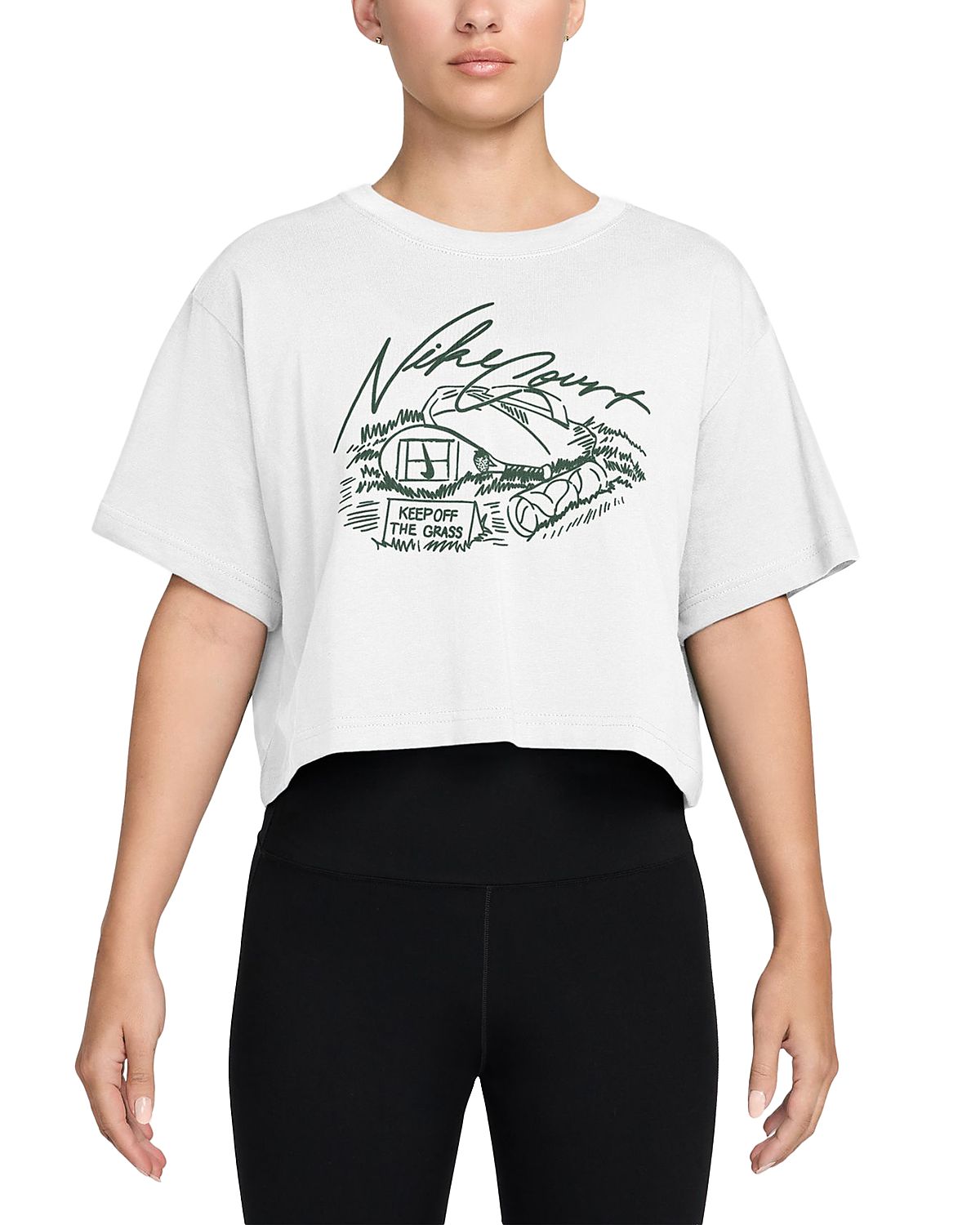 Nike Slam Crop Tee