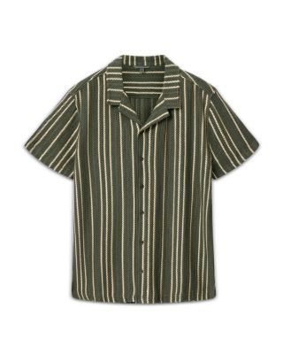 Elias Short Sleeve Vertical Texture Shirt