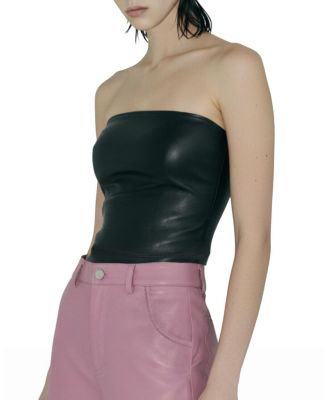 Cinematique Stretch Leather Bustier