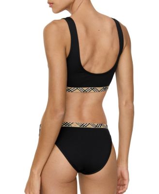 Check Trim Bikini Briefs