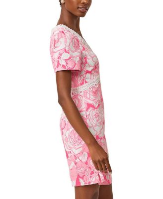 Evita Short Sleeve Shift Dress