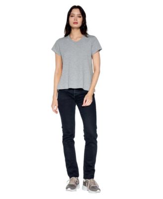  Short Sleeve Baby Fit Shrunken Crew Tee