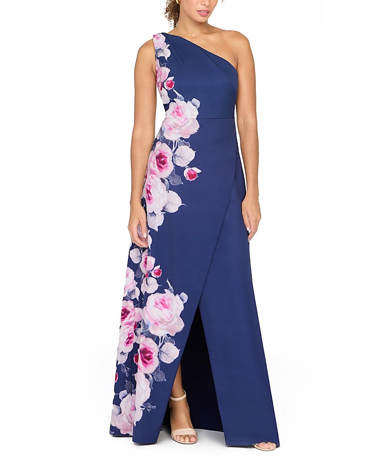 Kay Unger Carissa One Shoulder Gown