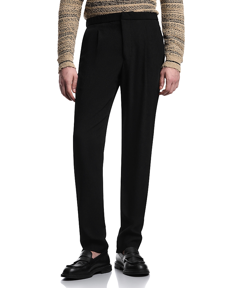 Emporio Armani Regular Fit Gabardine Trousers