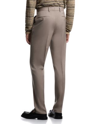 Regular Fit Tropical Weave Trousers