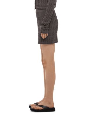 Cable Mini Skirt
