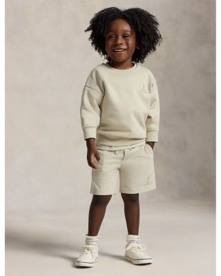 Boys' Logo Cotton Jersey Shorts - Little Kid