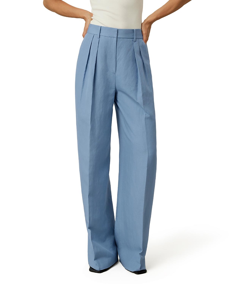 Lilysilk Silk Linen Wide Leg Pant