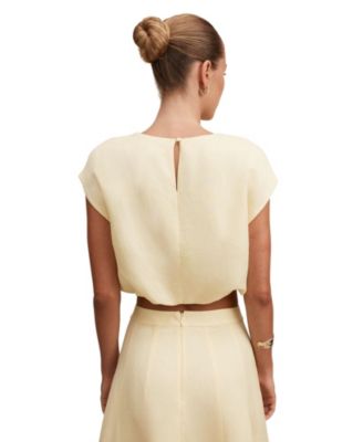  Women's Georgina Bubble Hem Top