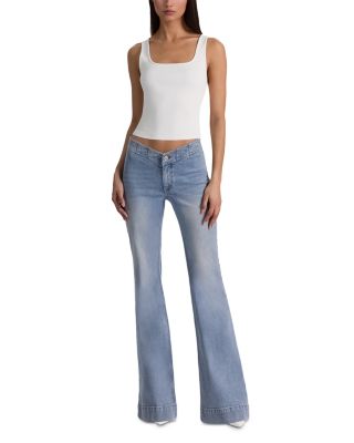 Chelsea Mid Rise Jeans in Edie Wash